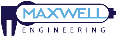 Maxwell Engineering's logo depicting precision and innovation in metal casting and plastic molding.